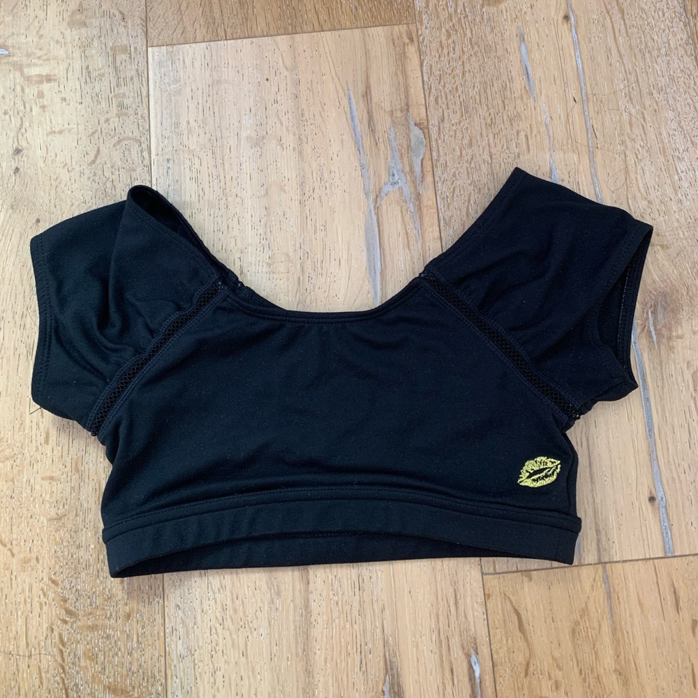 CALIFORNIA KISSES BLACK DANCE TOP